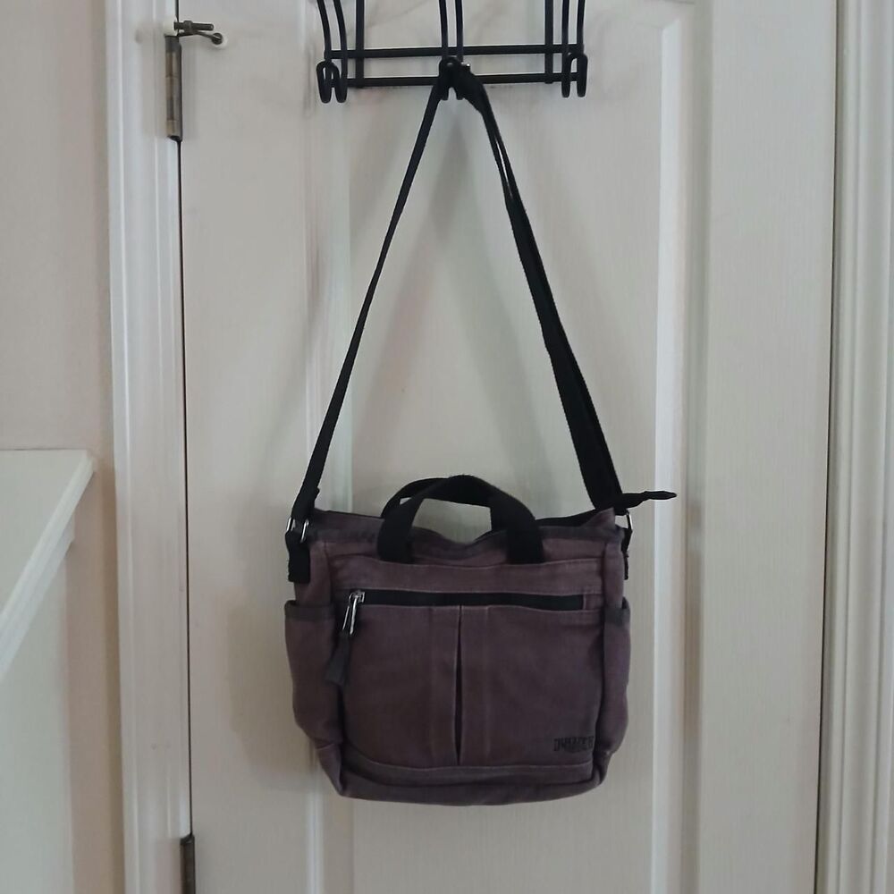 Duluth Trading Co. Heritage Canvas Crossbody Travel Satchel Purse Gorpcore Work